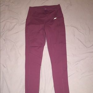 Maroon Sketchers Leggings